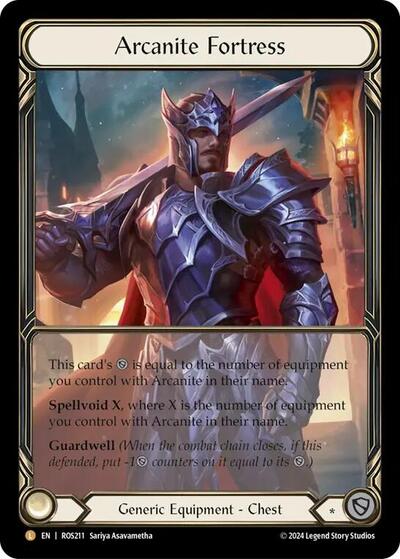 Arcanite Fortress (Extended Art) Rosetta card price