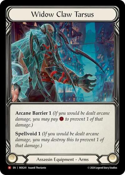 Widow Claw Tarsus Rosetta card price