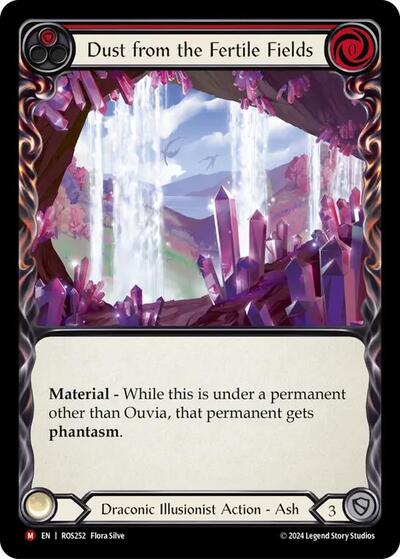 Dust from the Fertile Fields Rosetta card price