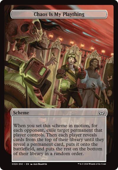 Chaos is My Plaything Full Art