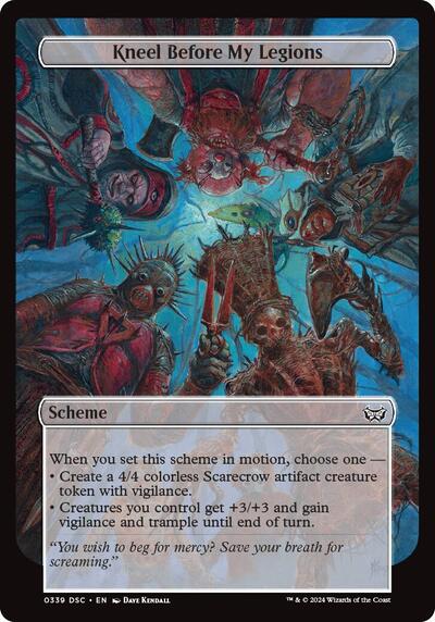 Kneel Before My Legions Full Art