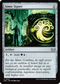 Simic Signet (Commander: Duskmourn: House of Horror)