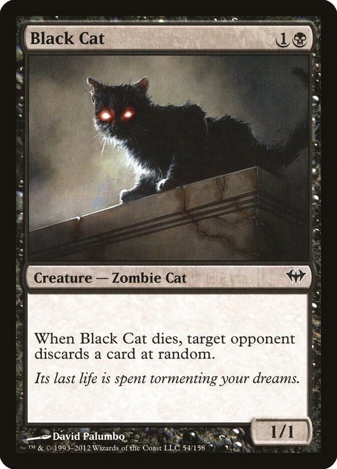 マジック：ザ・ギャザリング Cat Black Cat - Dark Ascension - Magic: The Gathering - TCGplayer.com