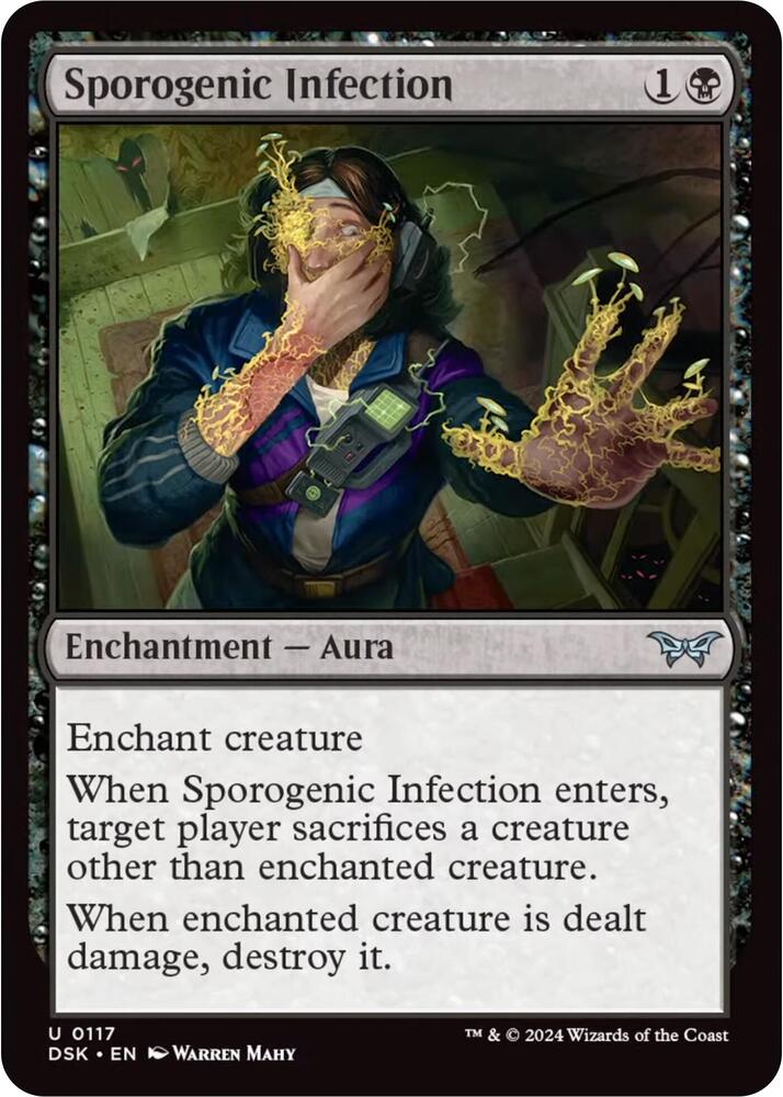 Sporogenic Infection 117 card