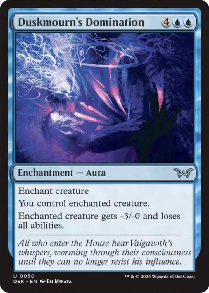 Duskmourn's Domination - Duskmourn: House of Horror - Magic: The Gathering - TCGplayer.com Duskmourn's Domination - Duskmourn: House of Horror - Magic: The Gathering - TCGplayer.com
