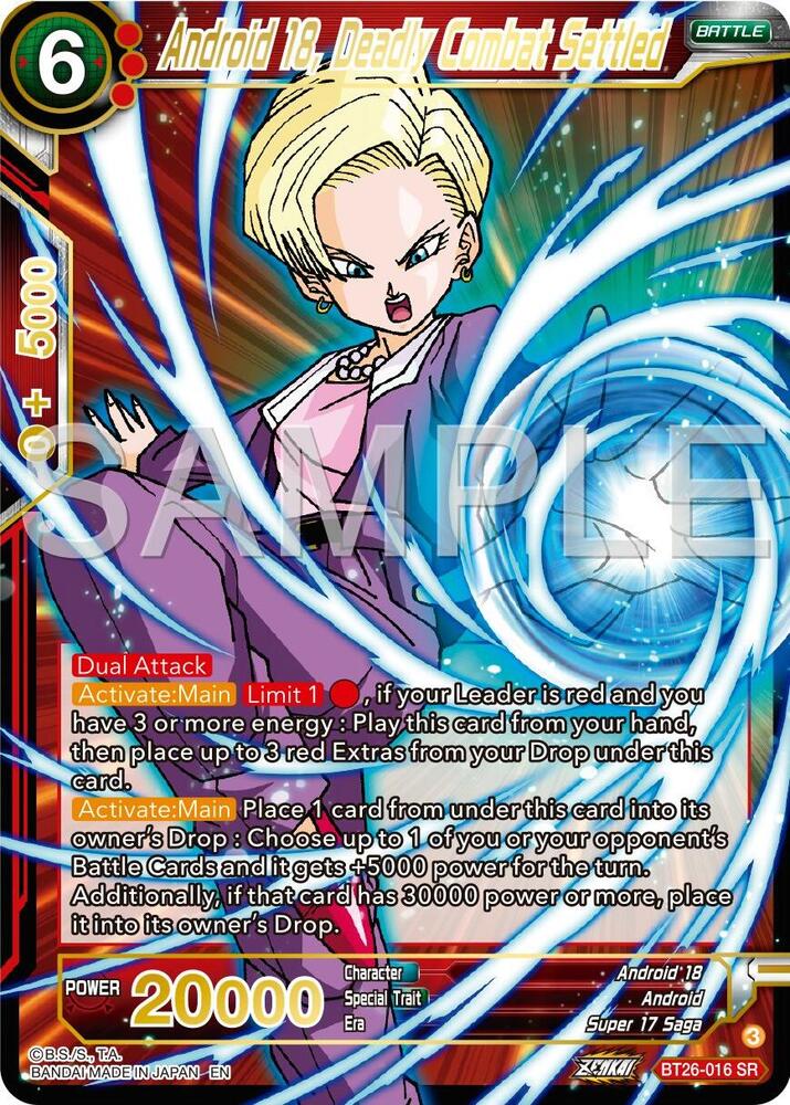 Android 18, Deadly Combat Settled - Ultimate Advent - Dragon Ball