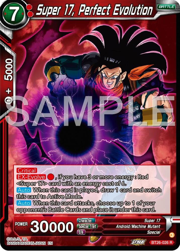 Super 17, Perfect Evolution - Ultimate Advent - Dragon Ball Super