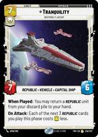 Tranquility - Inspiring Flagship - Twilight of the Republic - Star