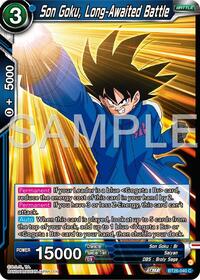 Son Goku, Long-Awaited Battle card art