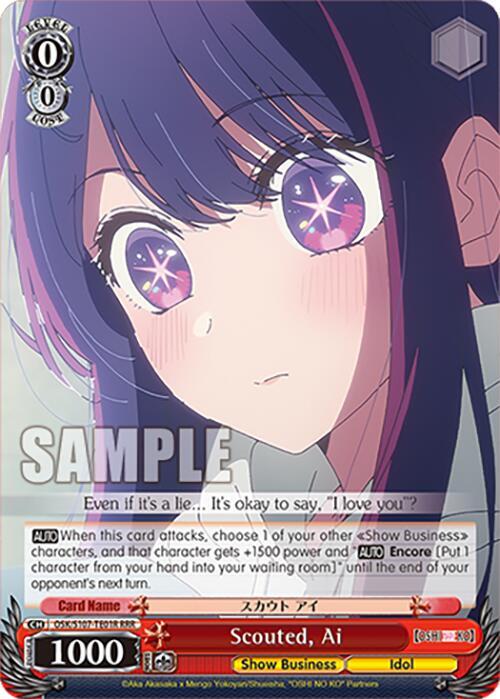 Scouted, Ai (RRR)