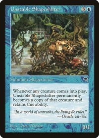 Unstable Shapeshifter - Tempest - Magic: The Gathering card