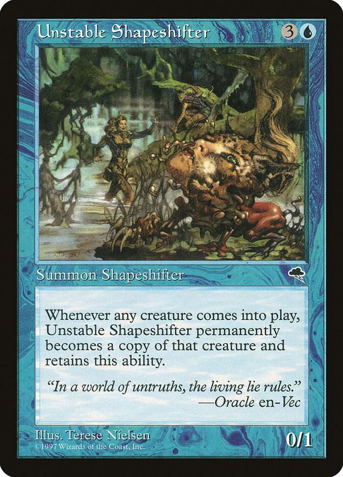 Unstable Shapeshifter - Tempest - Magic: The Gathering - TCGplayer.com