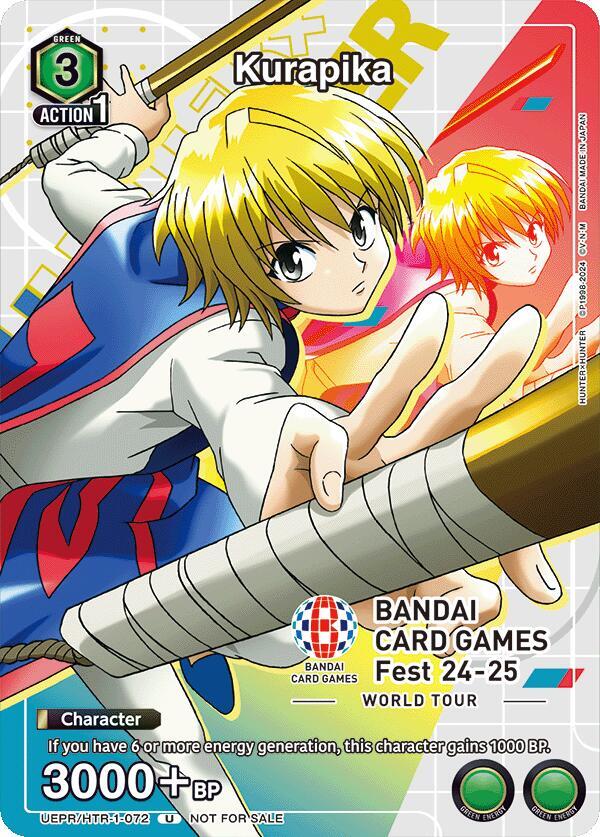 Kurapika (BANDAI Card Games Fest 24-25 World Tour) - Union Arena