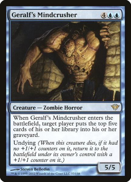 blue zombie cards mtg Mono-Blue Zombie Tribal with Geralf, Visionary Stitcher in EDH