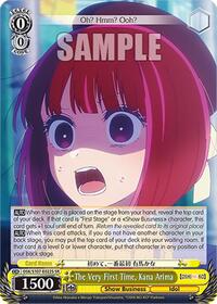 The Very First Time, Kana Arima (SR) (OSK/S107-E022S SR) card