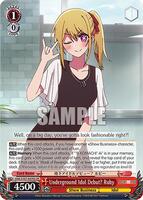 Underground Idol Debut? Ruby (SR) - [OSHI NO KO] - Weiss Schwarz