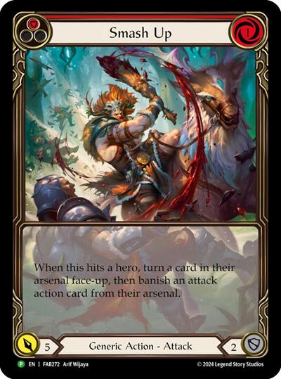 Smash Up (Extended Art) - FAB272 Flesh and Blood: Promo Cards card price