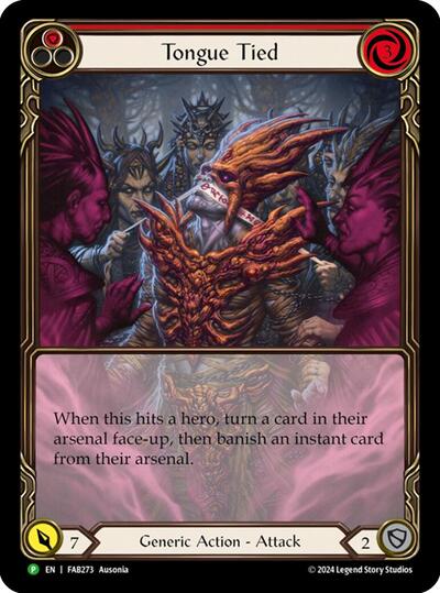 Tongue Tied Extended Art