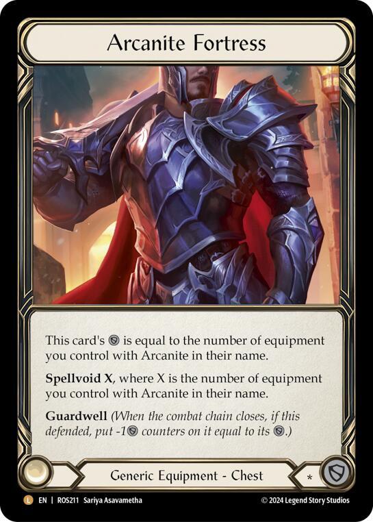 Arcanite Fortress - Rosetta - Flesh and Blood TCG - TCGplayer.com Arcanite Fortress - Rosetta - Flesh and Blood TCG - TCGplayer.com