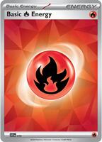 Basic Fire Energy [Holo] #10 from Pokemon Scarlet & Violet Energy set