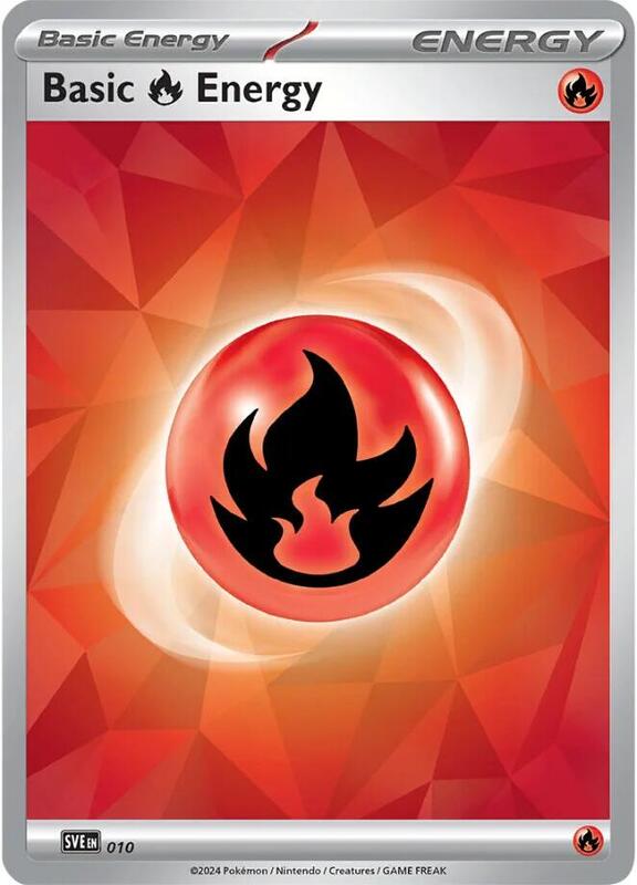 Basic Fire Energy - 010 010 from SVE: Scarlet & Violet Energies