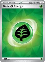 Basic Grass Energy [Holo] #9 from Pokemon Scarlet & Violet Energy