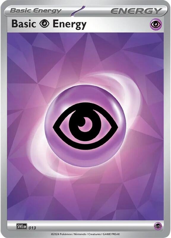 Basic Psychic Energy - 013 013 from SVE: Scarlet & Violet Energies