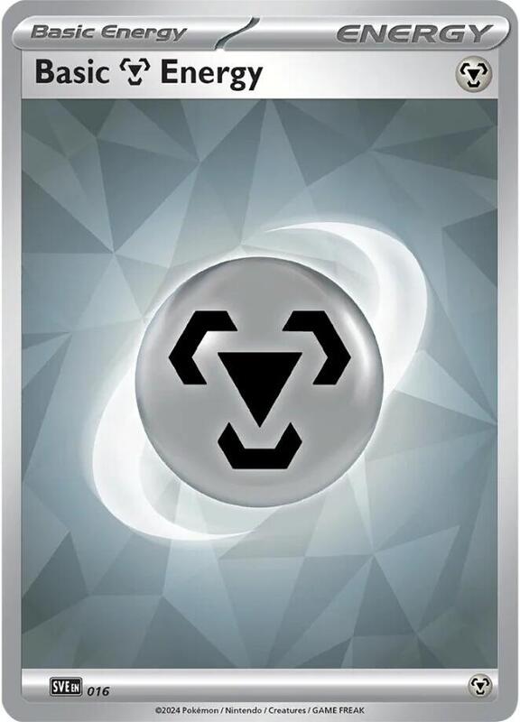 Basic Metal Energy - 016 016 from SVE: Scarlet & Violet Energies