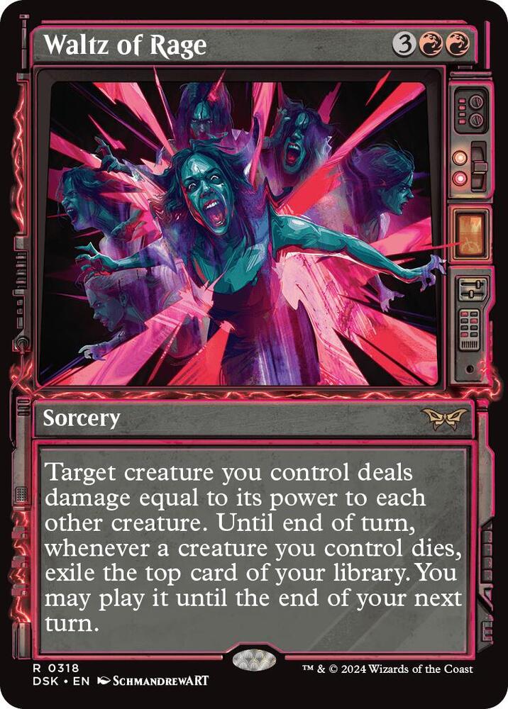 Waltz of Rage (Showcase) - Duskmourn: House of Horror - Magic: The