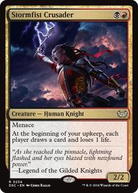 Stormfist Crusader (Commander: Duskmourn: House of Horror)