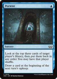 Portent (Commander: Duskmourn: House of Horror)