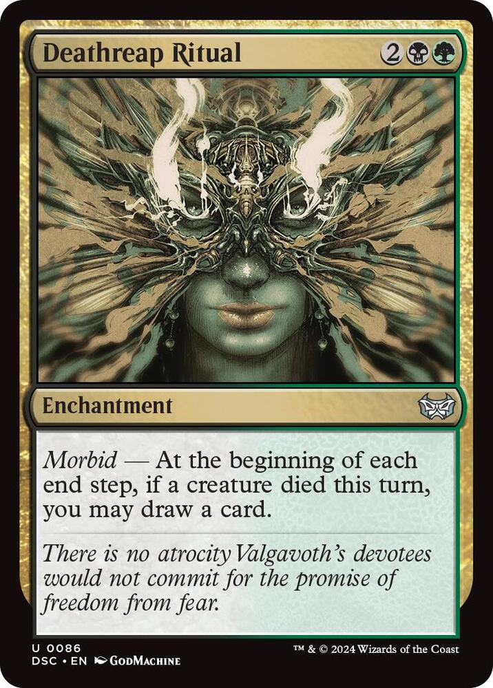 Deathreap Ritual - Commander: Duskmourn: House of Horror - Magic: The ...