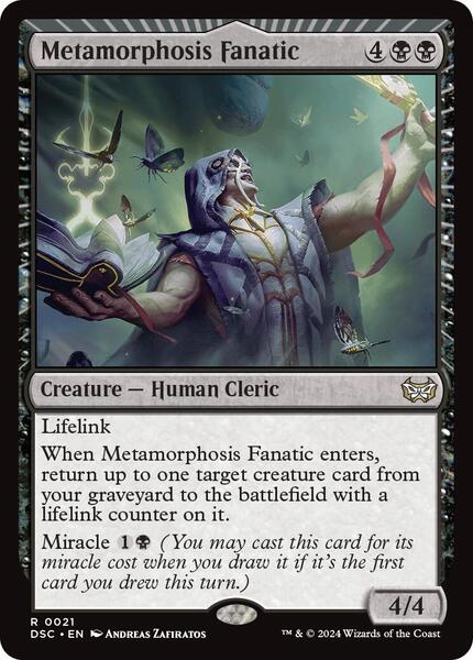 MTG 幽愁 M0252 ECL Metamorphosis Fanatic - Commander: Duskmourn: House of Horror
