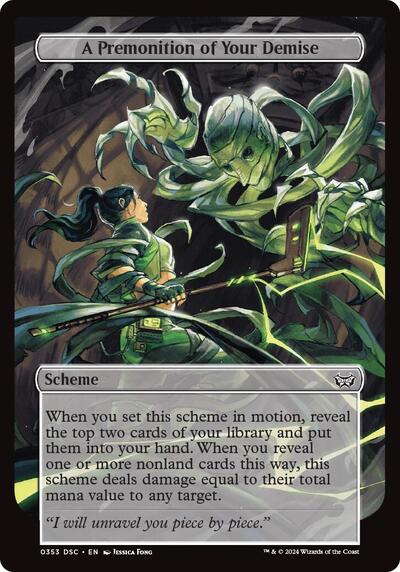 A Premonition of Your Demise Full Art