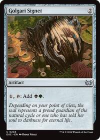 Golgari Signet (Commander: Duskmourn: House of Horror)