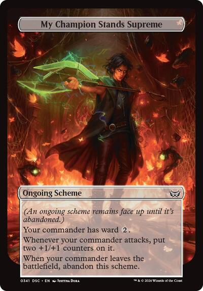 My Champion Stands Supreme Full Art