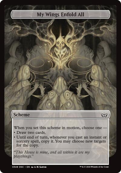 My Wings Enfold All Full Art