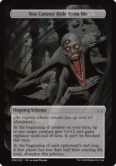 You Cannot Hide from Me Full Art