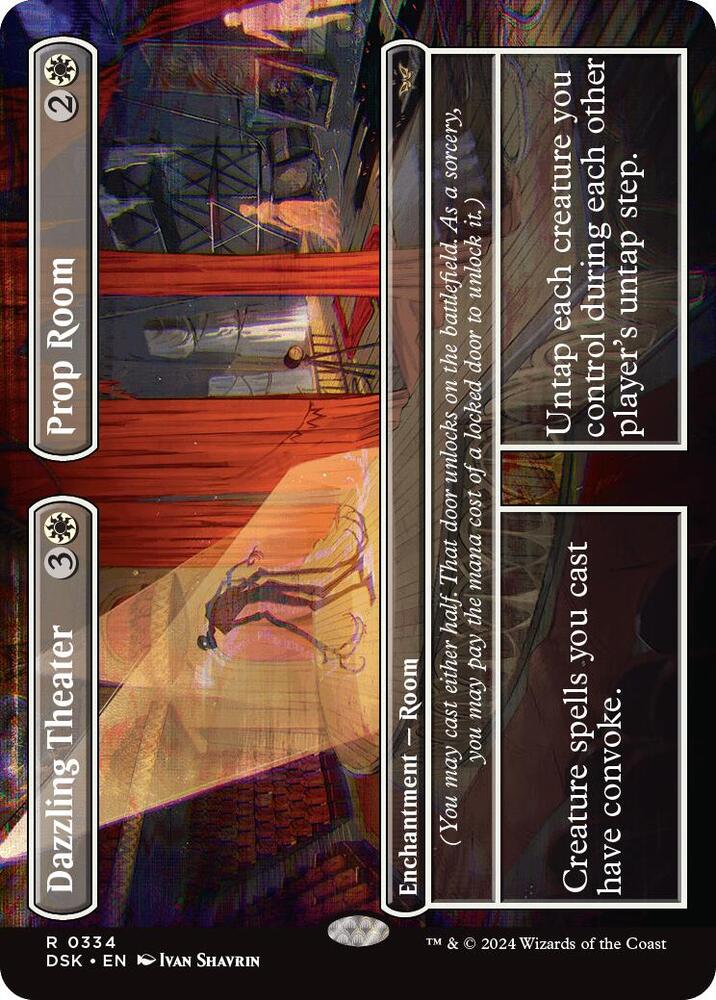 Dazzling Theater // Prop Room (Borderless) - Duskmourn: House of Horror - Magic:  The Gathering - TCGplayer.com