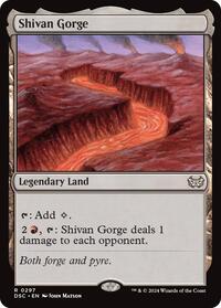 Shivan Gorge (Commander: Duskmourn: House of Horror)