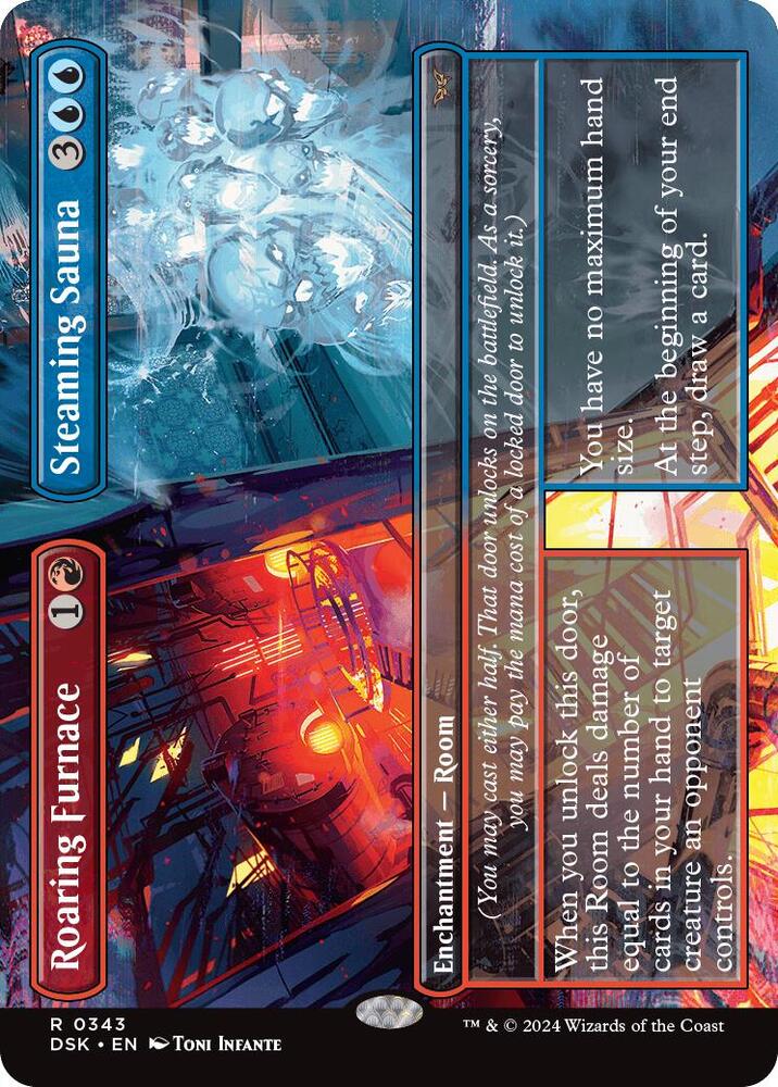 Roaring Furnace // Steaming Sauna (Borderless) 343 card
