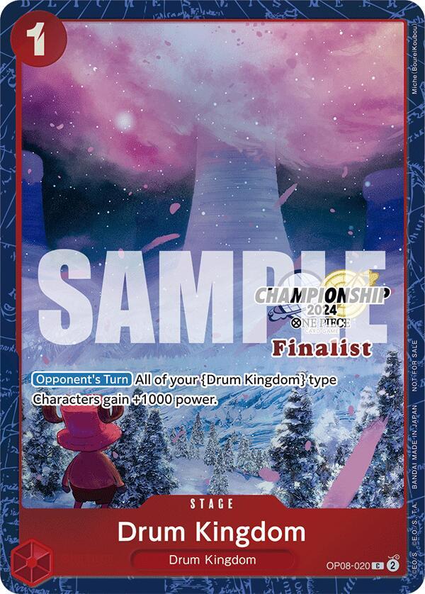 Drum Kingdom (Championship 2024 Finalist Card Set) - One Piece