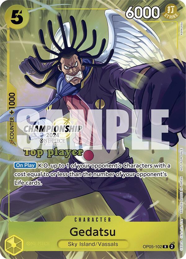 Gedatsu (Championship 2024 Top Player Pack) - One Piece Promotion
