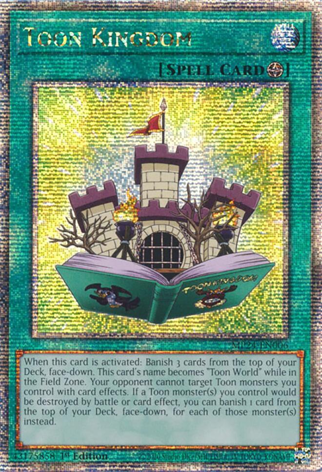 Toon Kingdom (Quarter Century Secret Rare) - 25th