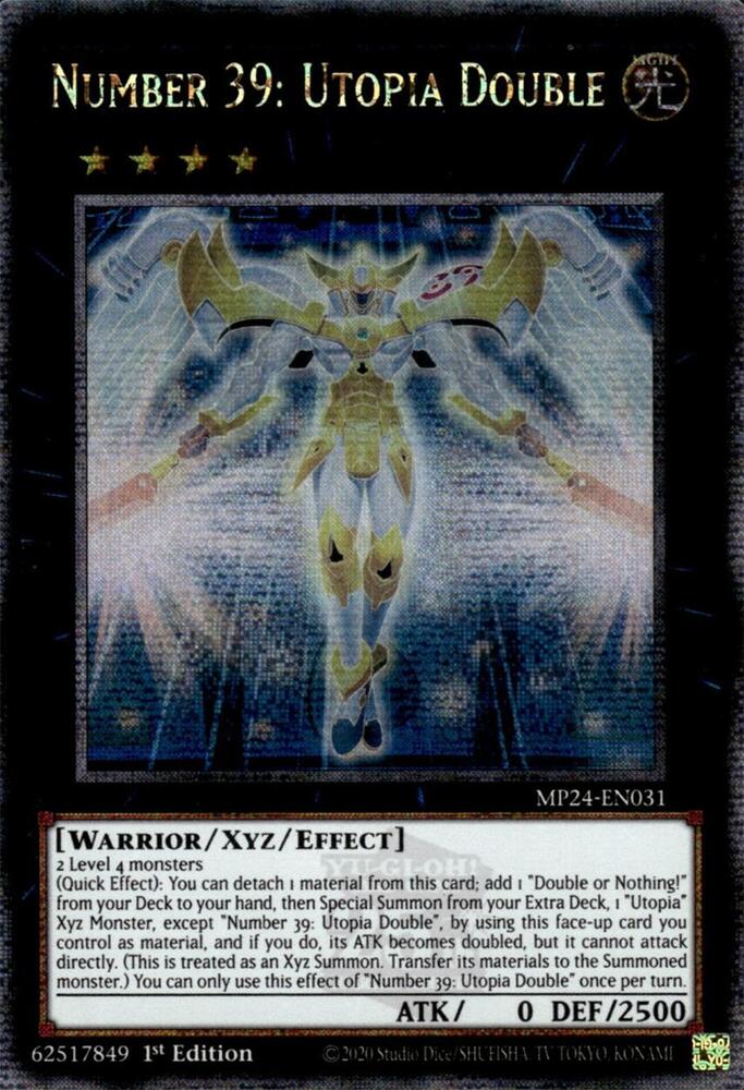 Number 39: Utopia Double (Quarter Century Secret Rare