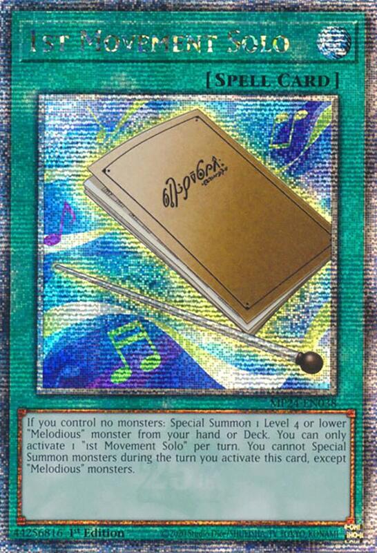 1st Movement Solo (Quarter Century Secret Rare) 25th Anniversary Tin
