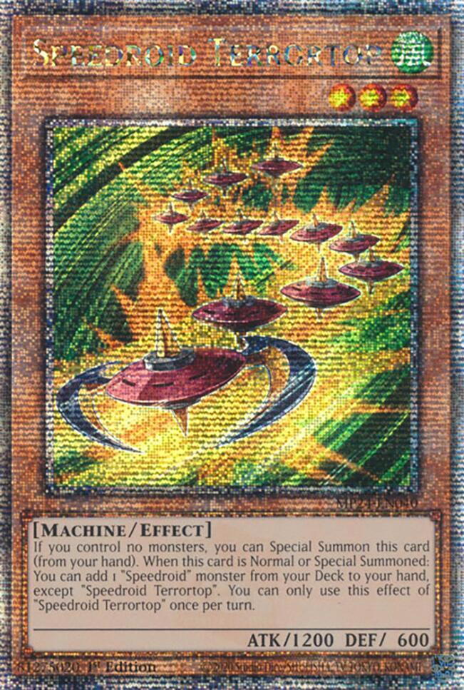 Speedroid Terrortop (Quarter Century Secret Rare) - 25th
