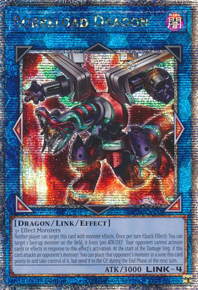 Borreload Dragon (Alternate Art) (Quarter Century Secret