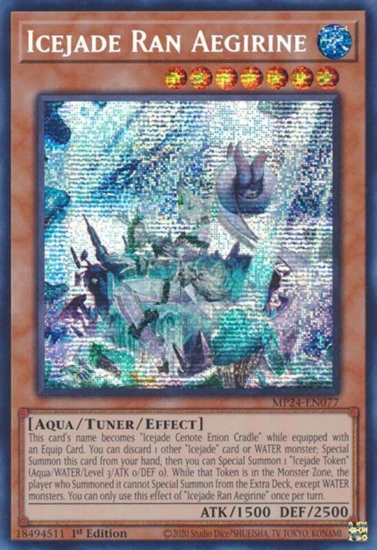 Yugioh! Icejade Ran Aegirine Bltr-en081 Se Icejade Ran Aegirine Inglés