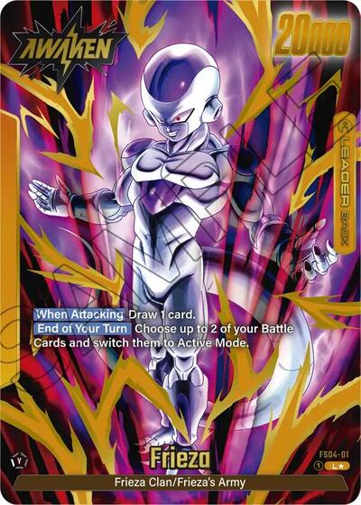 Frieza - FS04-01 (Gold) card